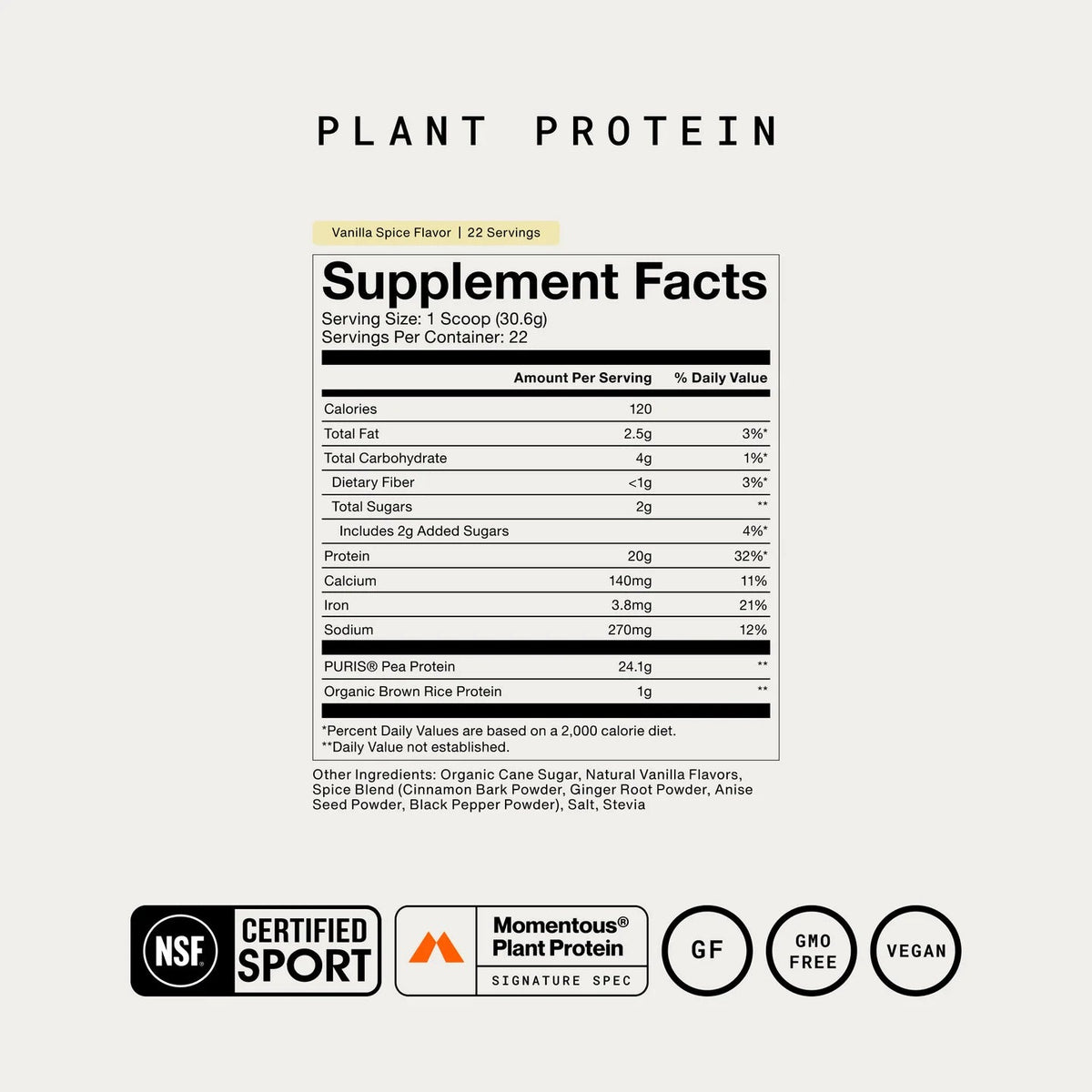 100% Plant Protein - 700 gram - Gonewtra