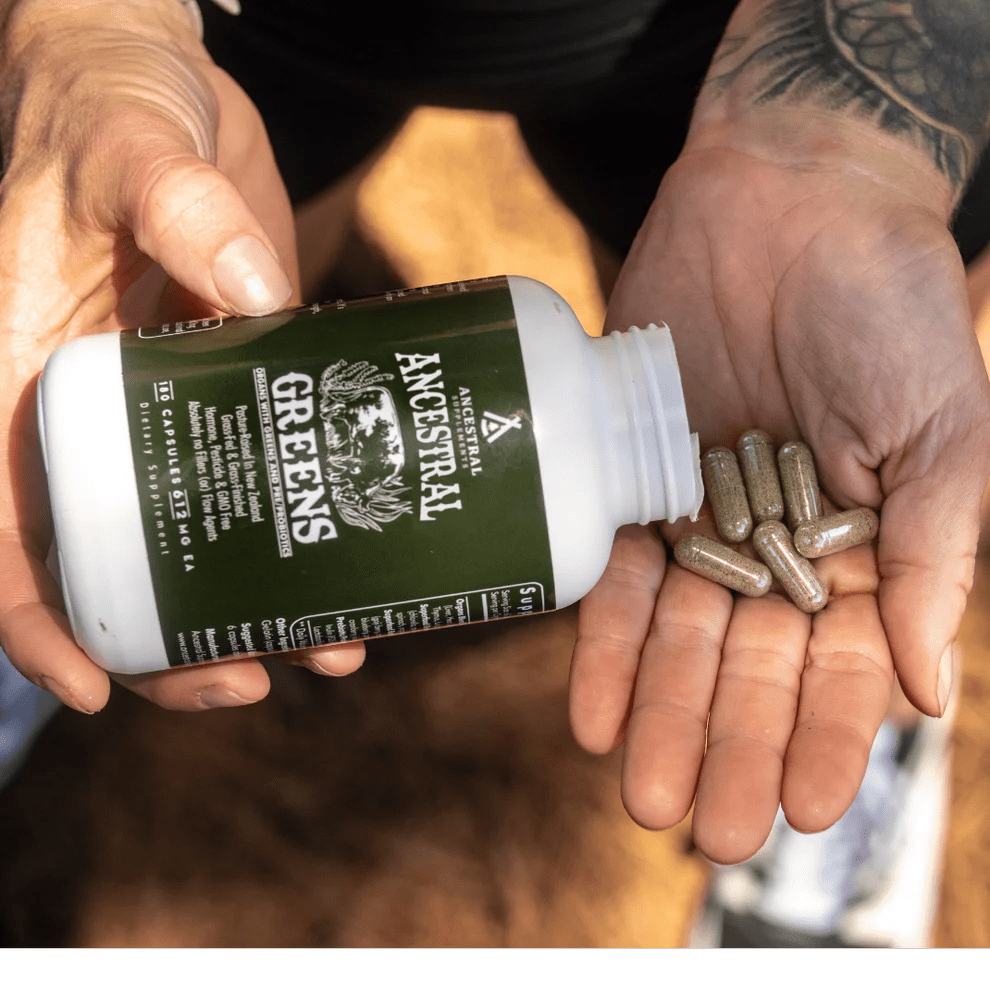 Animal-Based Greens - 180 capsules - Gonewtra