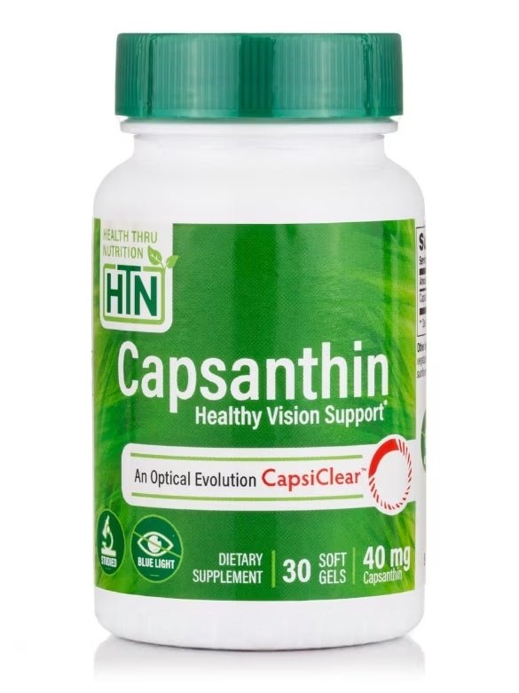 Capsanthin with CapsiClear™ Eye Formula – 30 Softgels