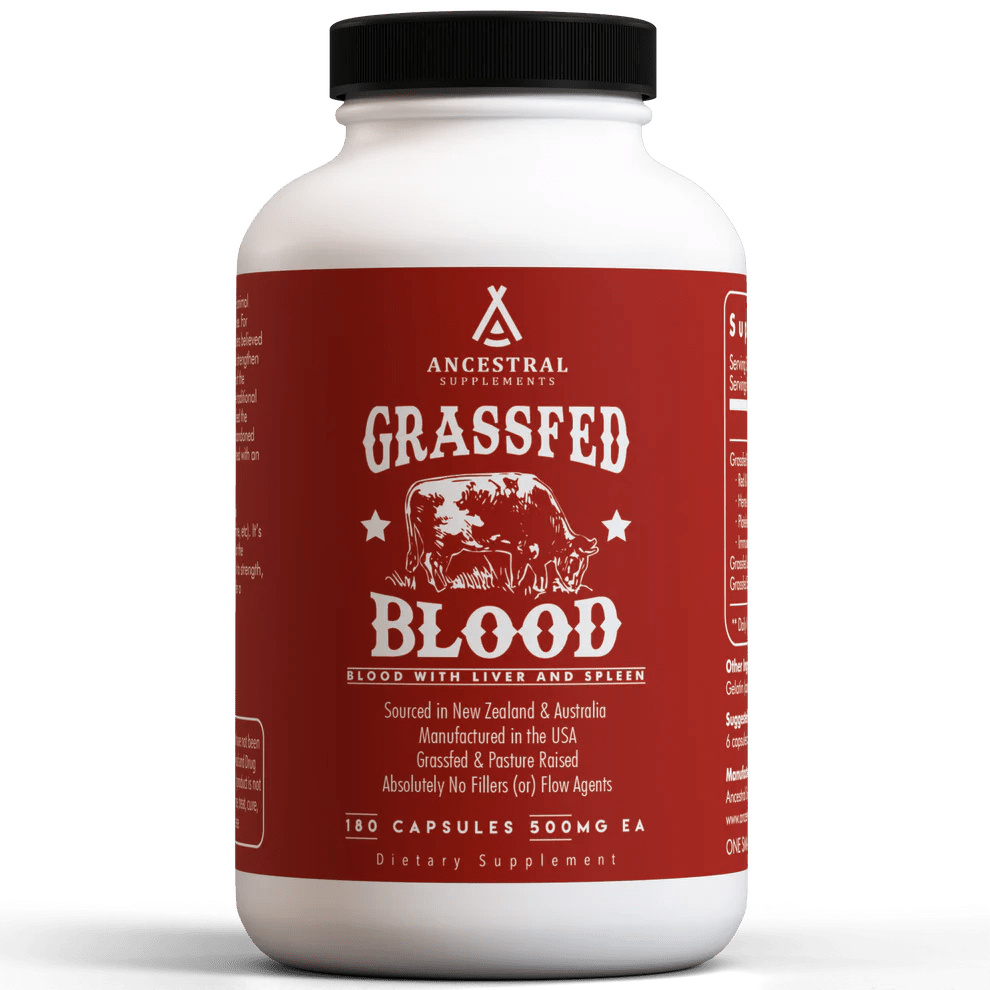 Grasgevoerd Runderbloed - 180 capsules - Gonewtra