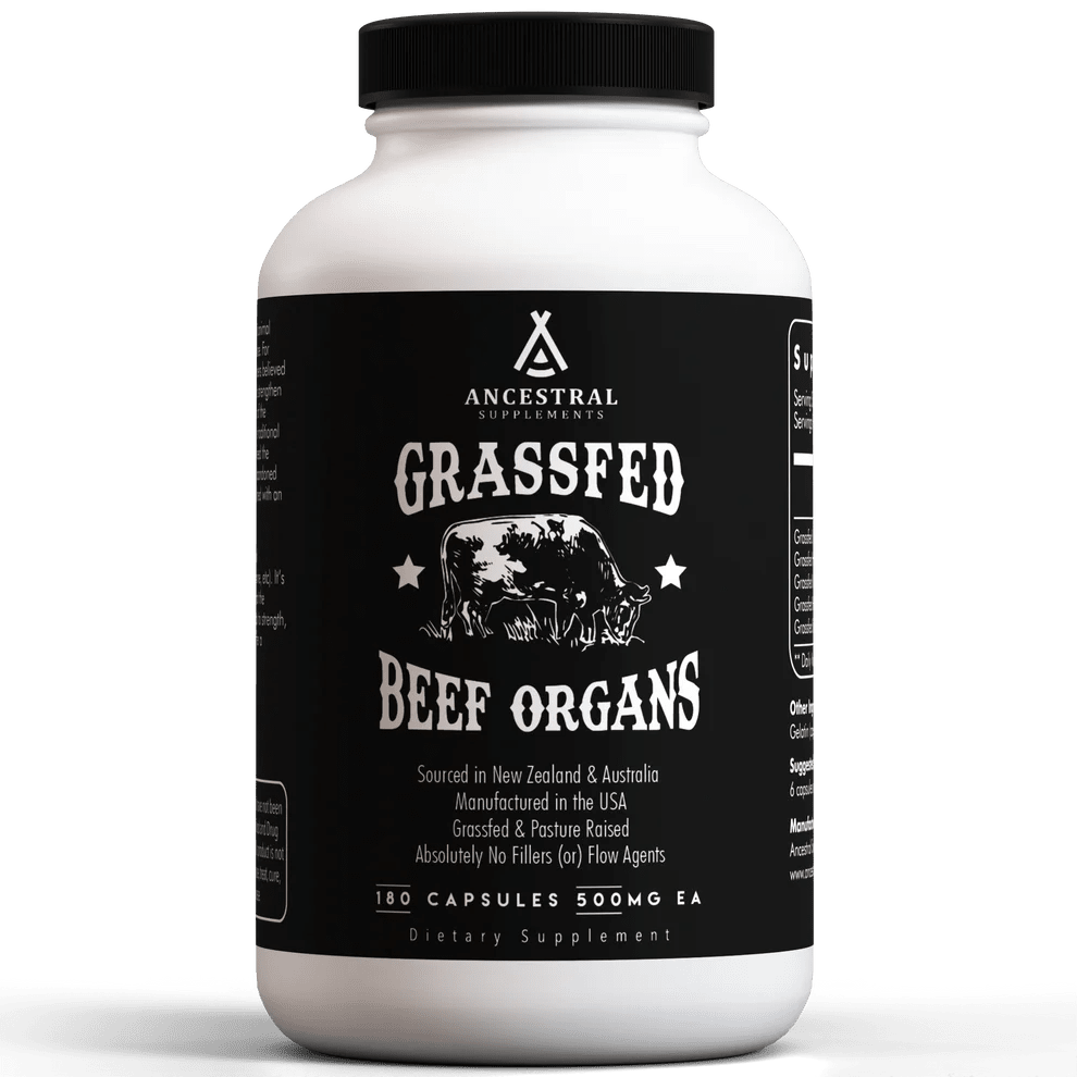 Grasgevoerde Runder Organen - 180 capsules - Gonewtra