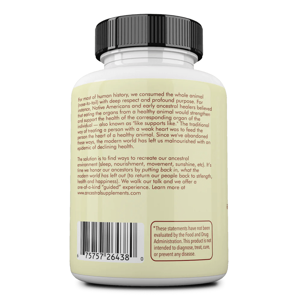 Grasgevoerde Runderbijnieren - 180 capsules - Gonewtra