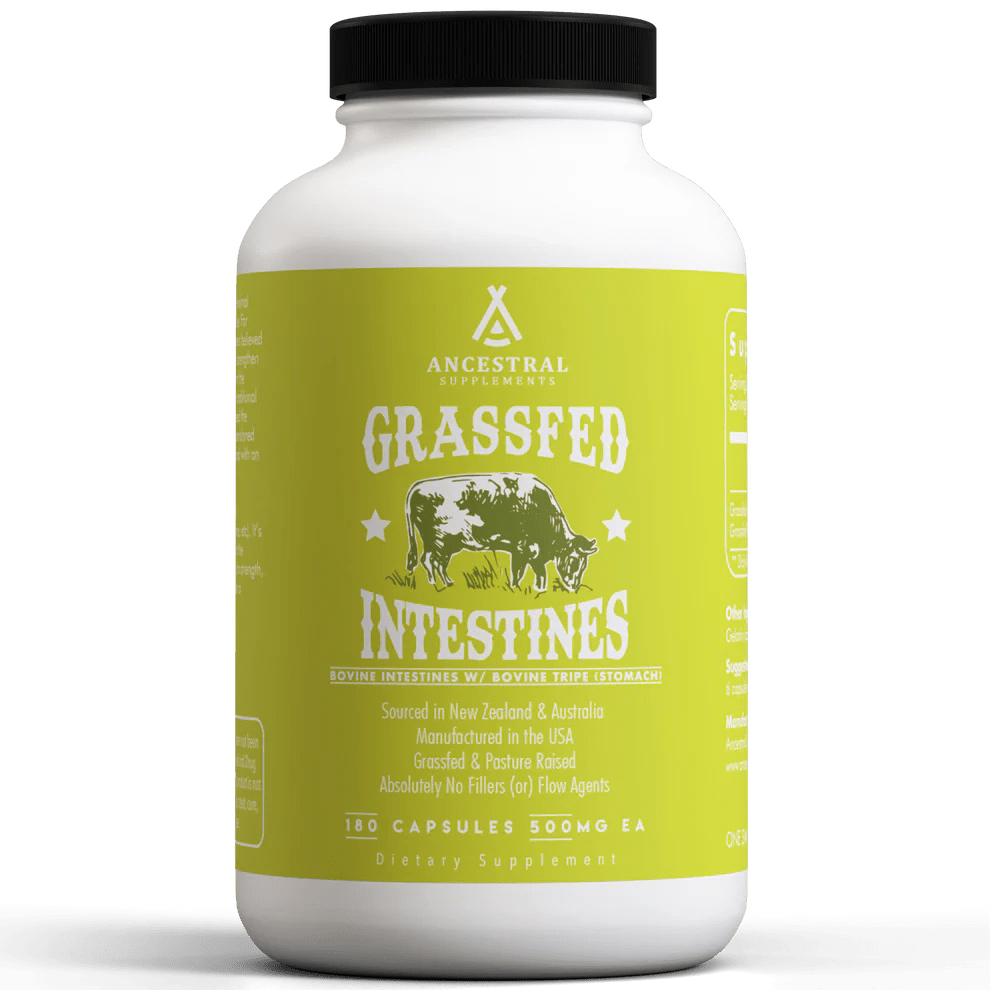 Grasgevoerde Runderdarmen - 180 capsules - Gonewtra