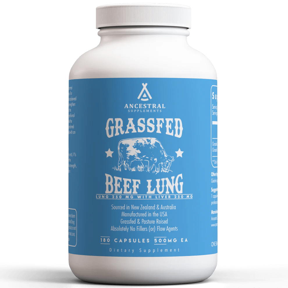 Grasgevoerde Runderlong - 180 capsules - Gonewtra