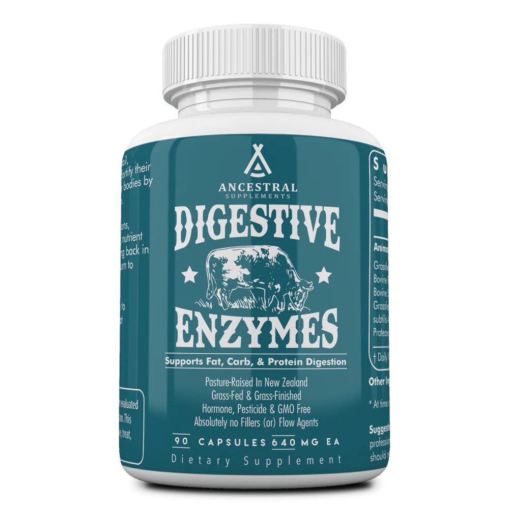 Curated visual reference: Gallery Detail: Grass Fed Digestive Enzymes