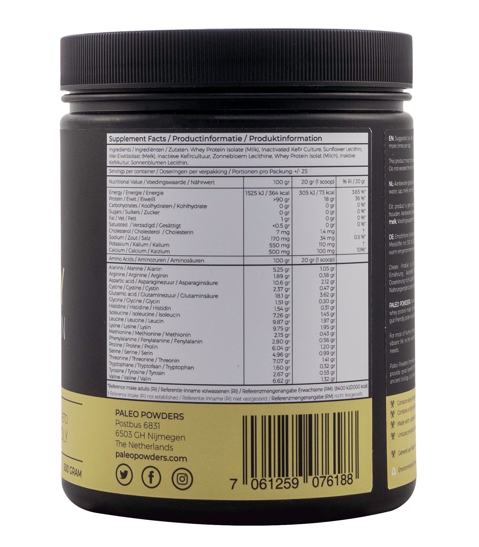 Kefir Whey - 500 gram - Gonewtra