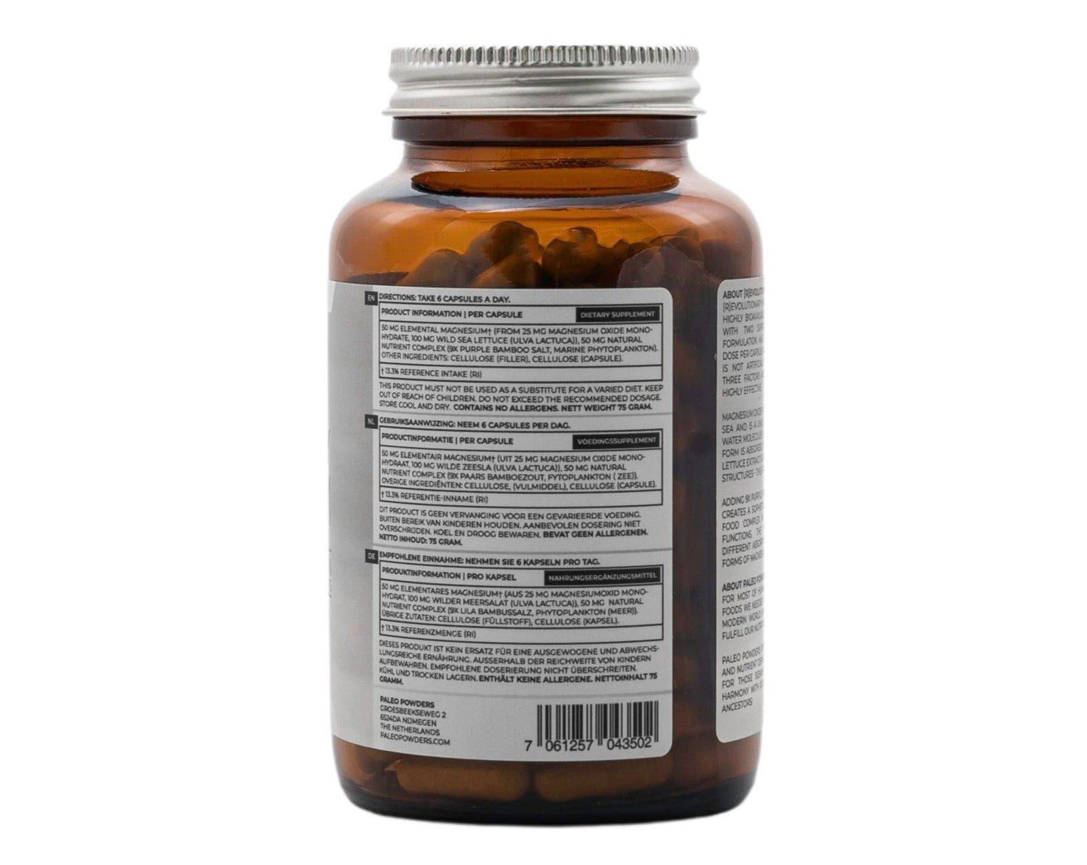 Magnesium - 100% Natuurlijk - Gonewtra