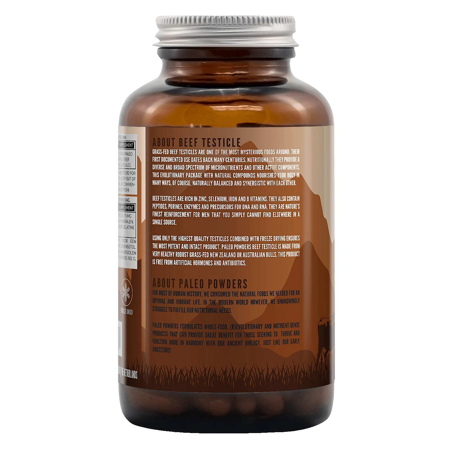 Runder Testikels - 180 capsules - Newtra