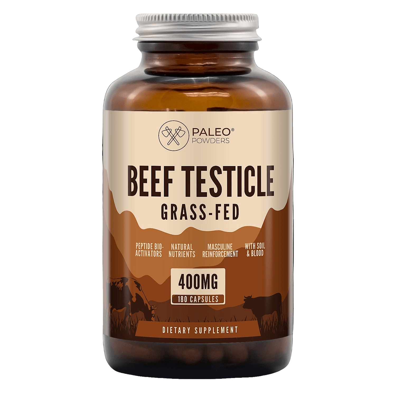 Runder Testikels - 180 capsules - Newtra