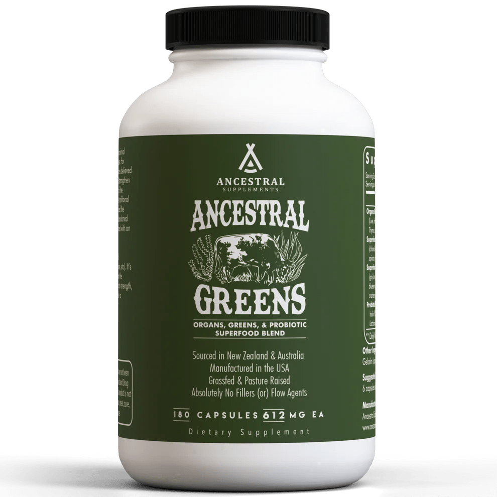 Animal-Based Greens - 180 capsules - Gonewtra