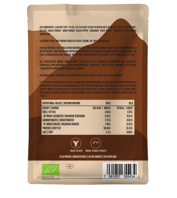 Biltong Beef Cuts - Gonewtra