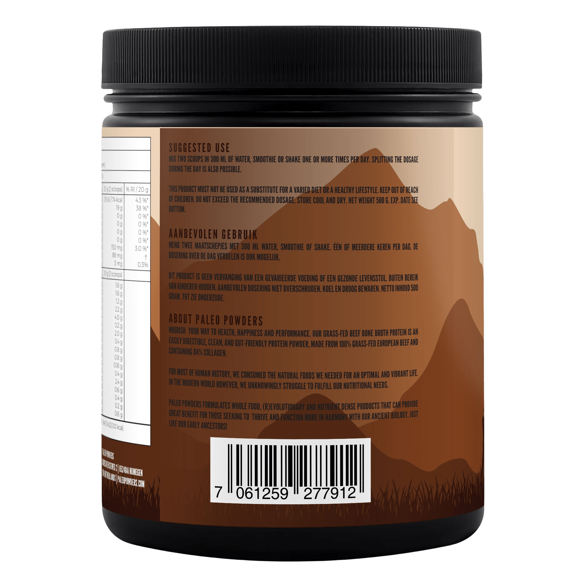 Bottenbouillon - Bone Broth – 500 gram - Gonewtra