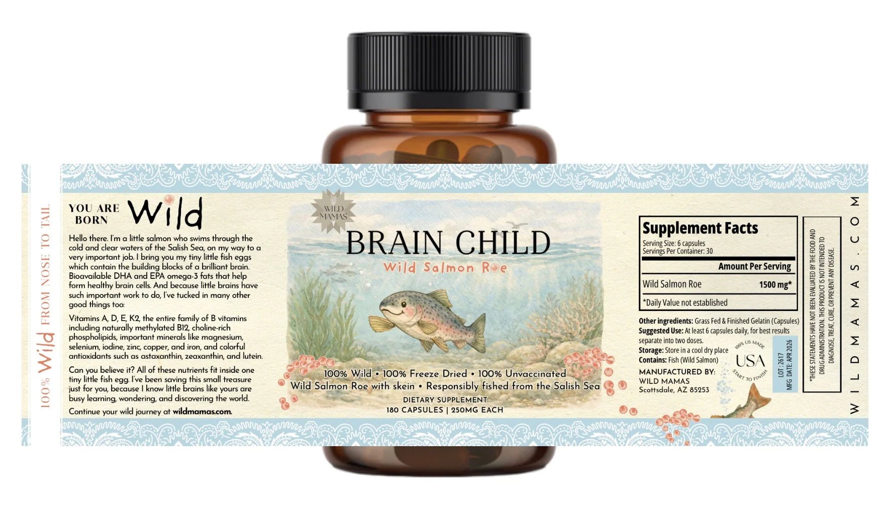 Brain Child - 180 capsules - Gonewtra