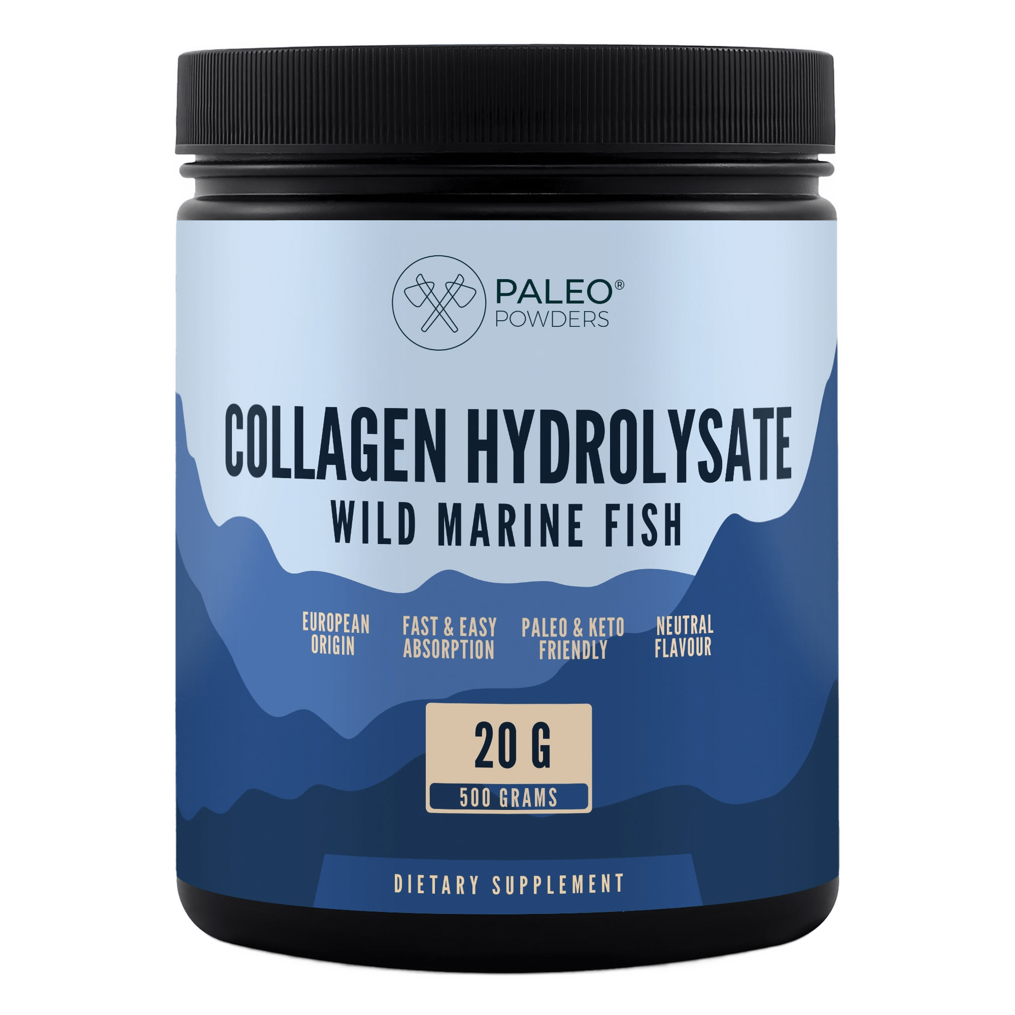 Collageen Hydrolysaat - Wild Gevangen Vis - 500 Gram - Gonewtra
