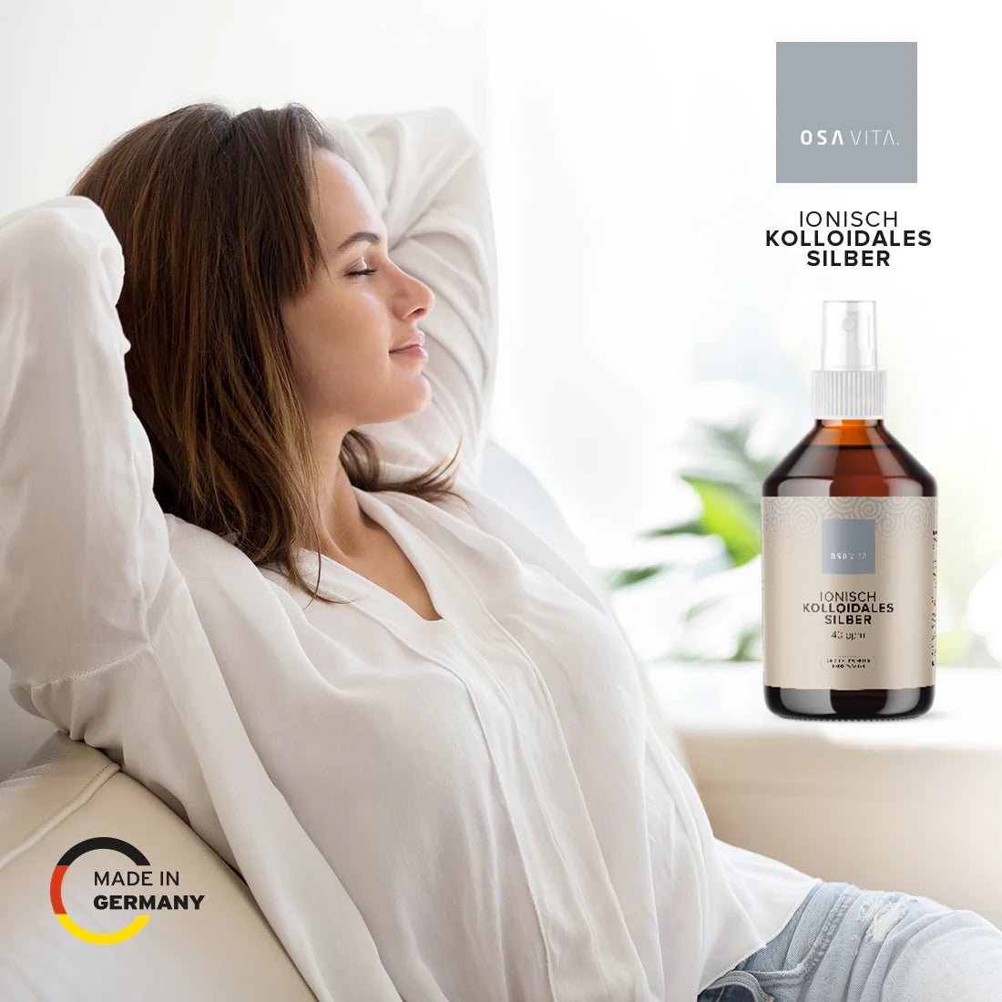 Colloïdaal zilver 40 ppm - 250 ml - Gonewtra