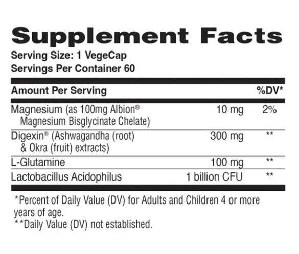 Mindful Gi™ darm - en hersenformule met Digexin® – 60 capsules - Newtraceuticals