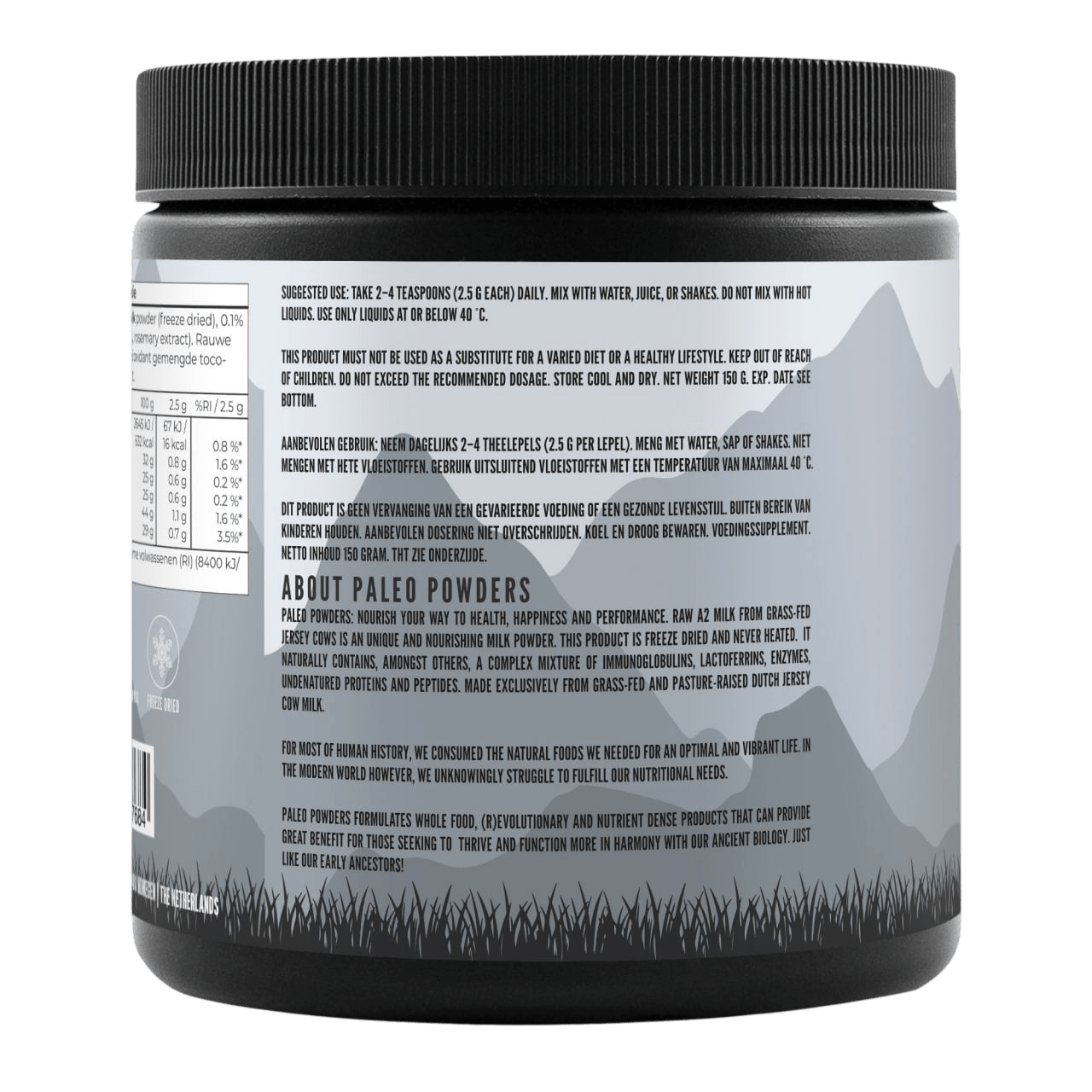 Rauwe A2 Melk - 150 gram - Gonewtra