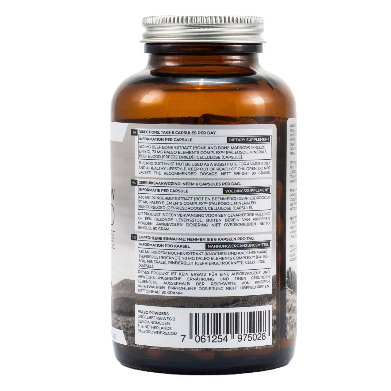 Runder Beenmerg - Grasgevoerde Runderen - 180 capsules - Gonewtra