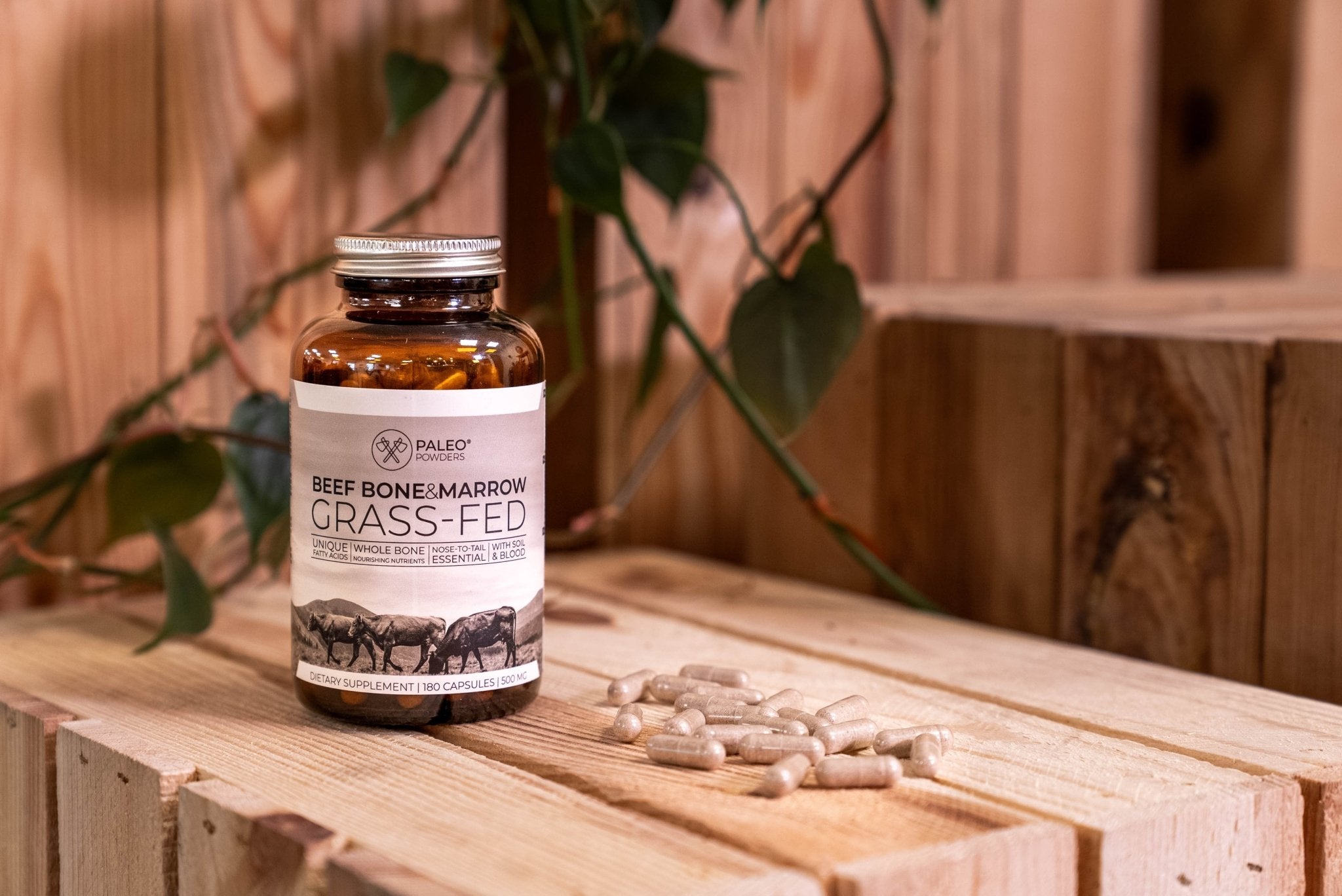 Runder Beenmerg - Grasgevoerde Runderen - 180 capsules - Gonewtra