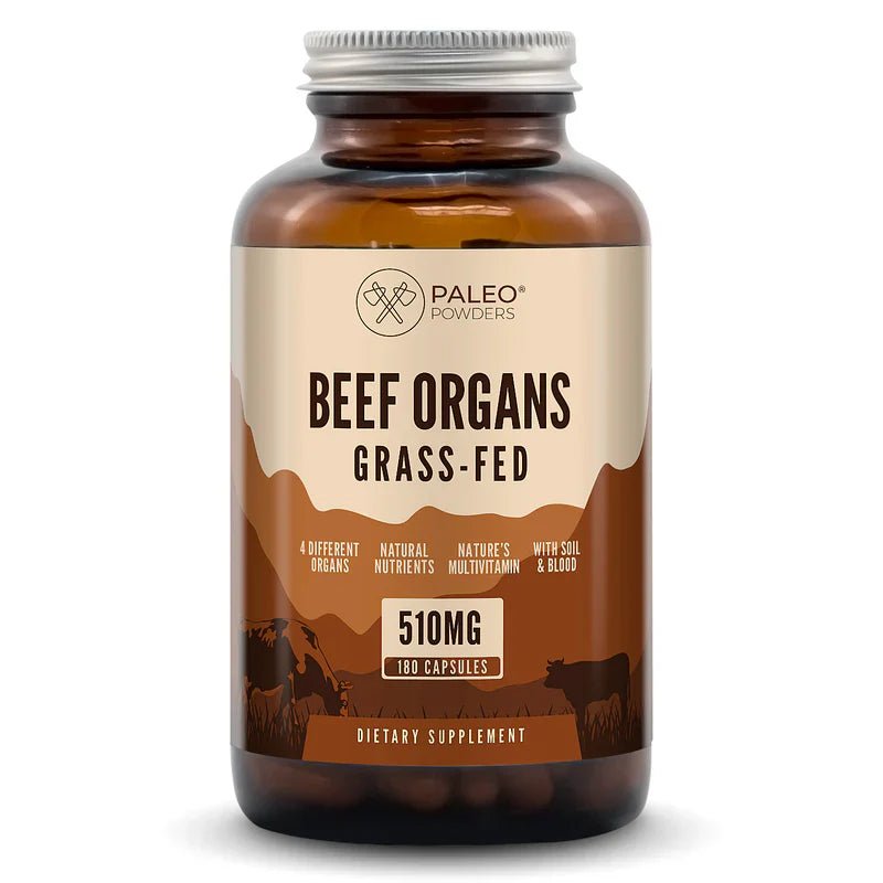 Runder Orgaan Mix - Grasgevoerde Runderen - 180 capsules - Gonewtra