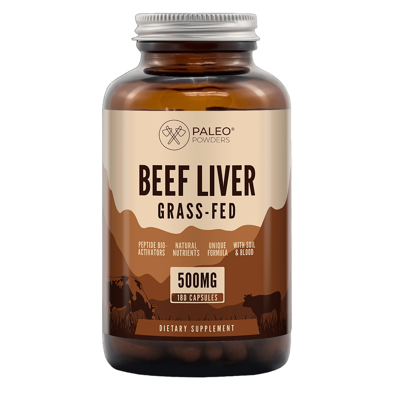 Runderlever - 180 capsules - Newtra