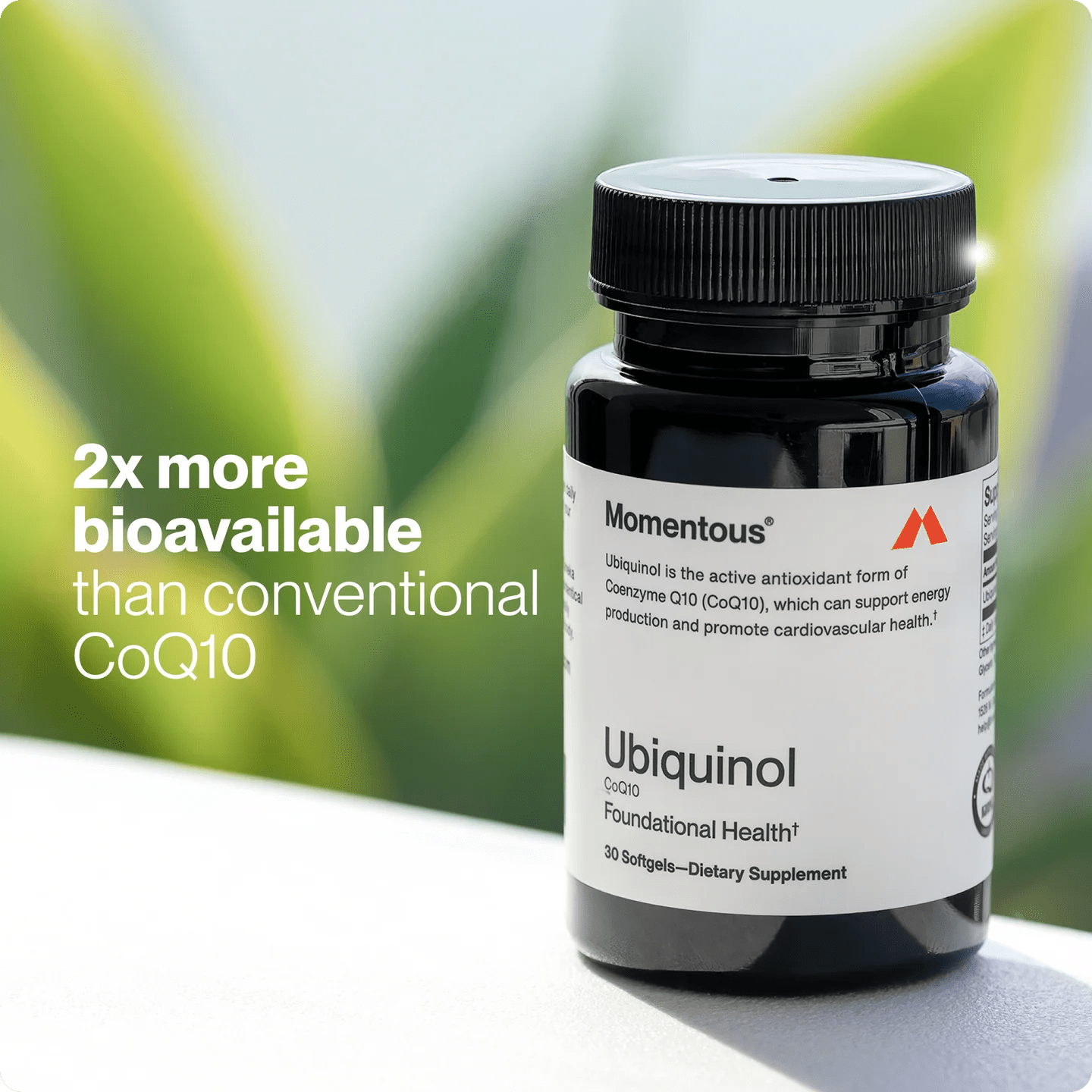 Ubiquinol - Momentous - 30 softgels - Newtraceuticals