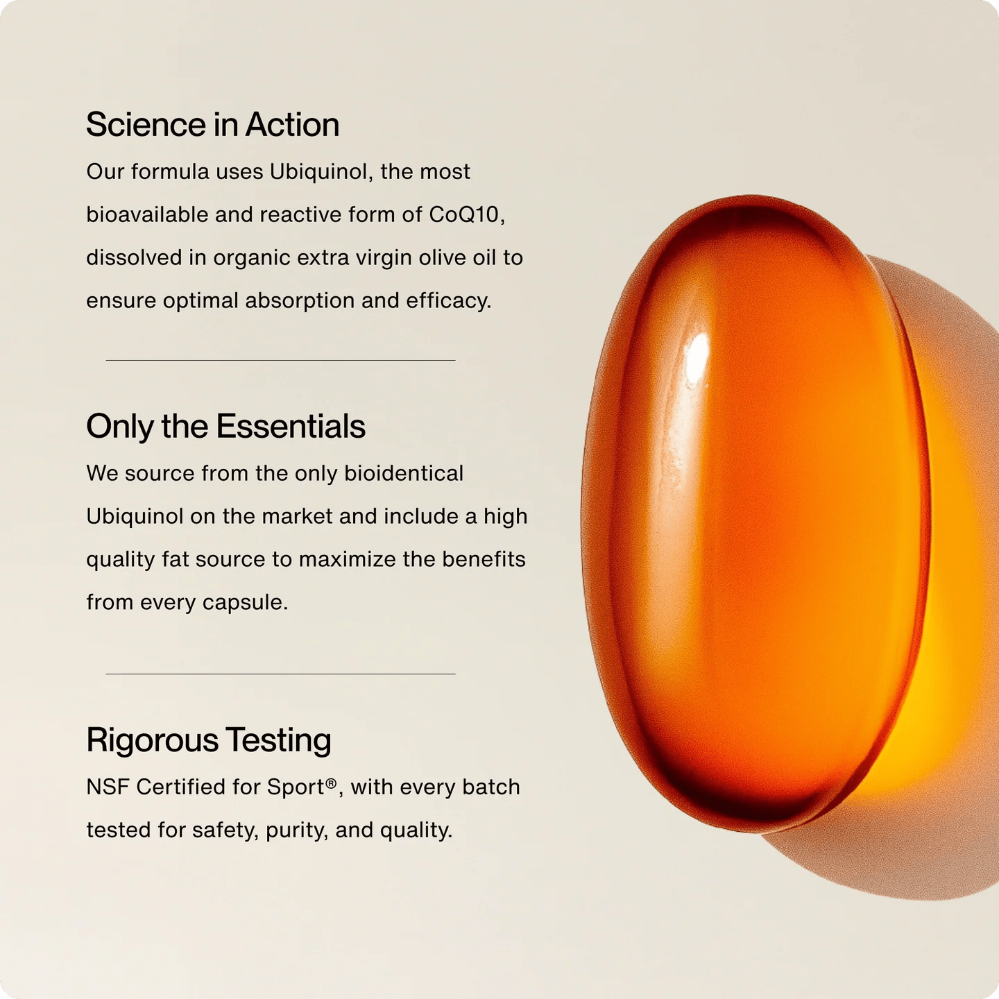 Ubiquinol - Momentous - 30 softgels - Newtraceuticals